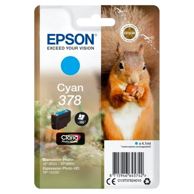 Epson Epson 378 Mustepatruuna Cyan T3782 Vastaa: N/A