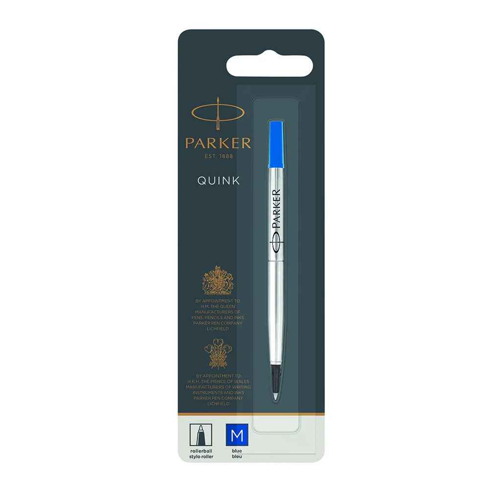 Parker patron för kulspetspenna, Rollerball blå M