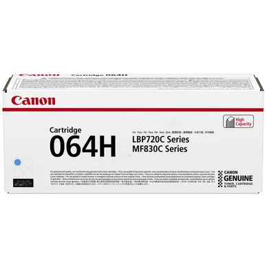 Canon Canon 064 HC Tonerkassette Cyan 4936C001 Modsvarer: N/A