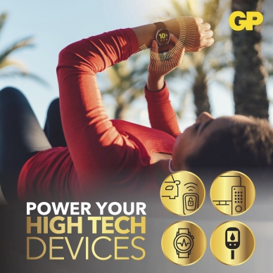 GP Lithium knappcell CR2477 1-P