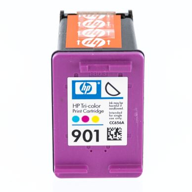 HP 901 Inktcartridge 3-kleuren, 360 pagina's HP 901 Inktcartridge 3-kleuren, 360 pagina's
