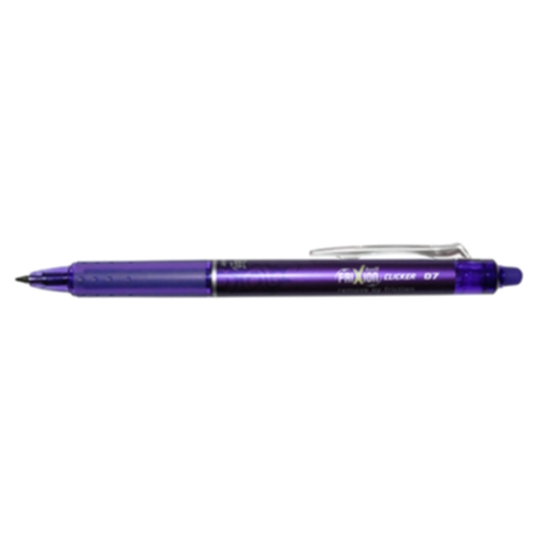 Rullepenn Pilot FriXion Clicker, 0,7 mm, lilla