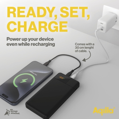 Aqiila alt Aqiila Powerbird B10B Powerbank 10000mAh 20W Black