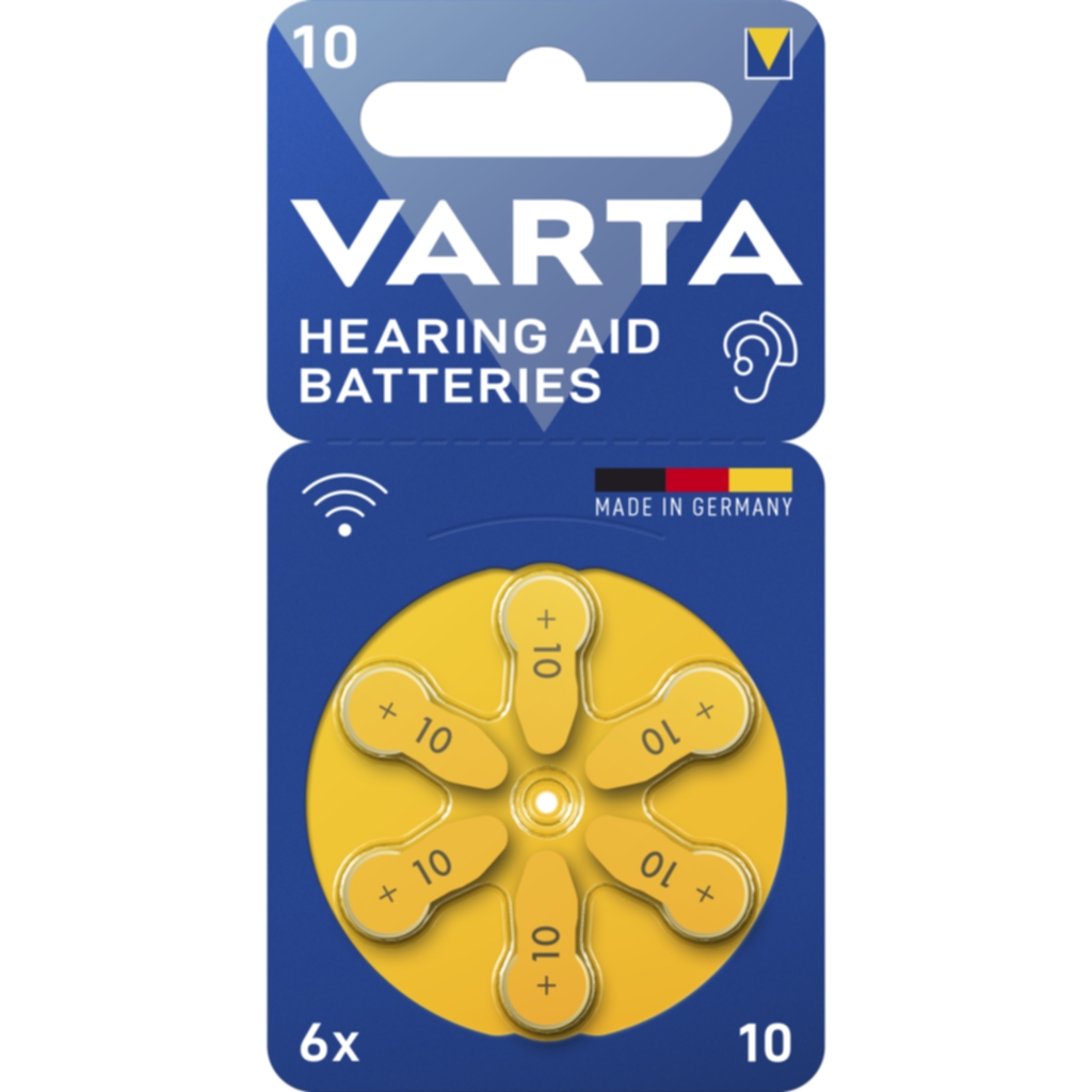 Varta Varta HAB 10 Batteri - 6-pakning 24610101416 Tilsvarer: N/A