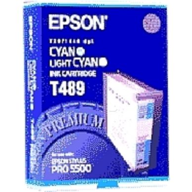 Epson Epson T489 Blækpatron Ljus cyan T489 Modsvarer: N/A