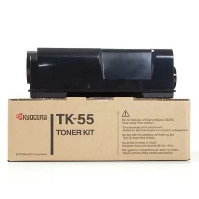 Kyocera Tonerkassette + tromle sort 15.000 sider TK-55 Modsvarer: N/A