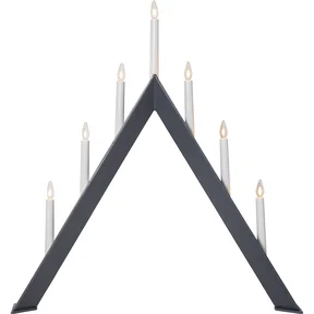 Ljusstake Arrow Grafit 60cm