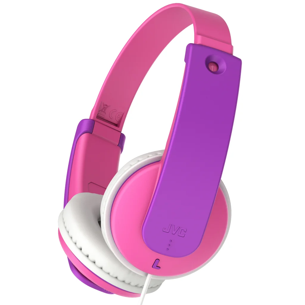 JVC Kids headphone wired Pink