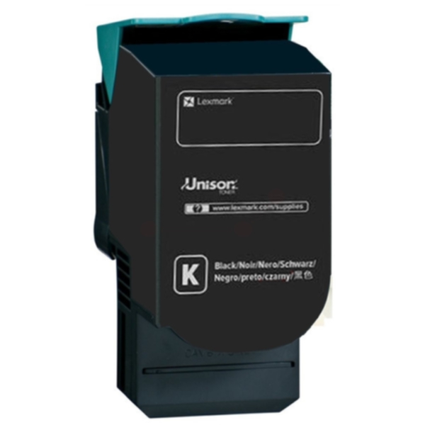 Lexmark Tonerkassett svart, 8000 sider C250U10 Tilsvarer: N/A