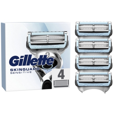 Gillette Gillette Skinguard Sensitive Rasierklingen 4er-Pack