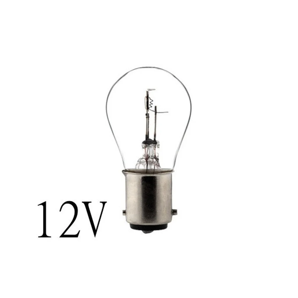 Bosma moped/motorcykellampa BaX15d 25x47 15/15W 12V