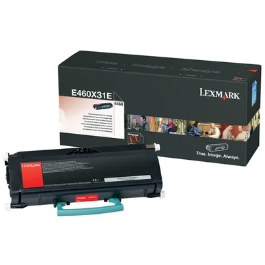 Lexmark Tonerkassette sort Extra High Yield 15.000 sider 0E460X31E Modsvarer: N/A