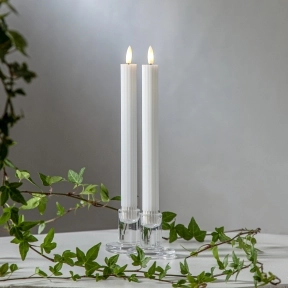 LED antikljus 25cm 2st