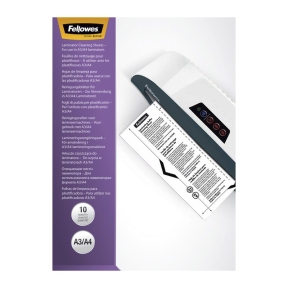 Fellowes Laminering Rengøringsark 10 Ark