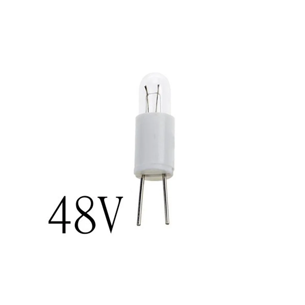 Glöd Miniatyrlampa Bi-Pin 2,54 T1 1/4 20mA 1W 48V