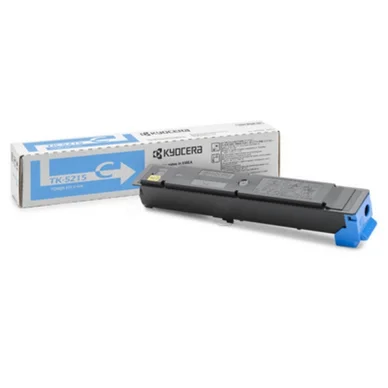 Kyocera Tonerkassette cyan, 15.000 sider TK-5215C Modsvarer: N/A billede